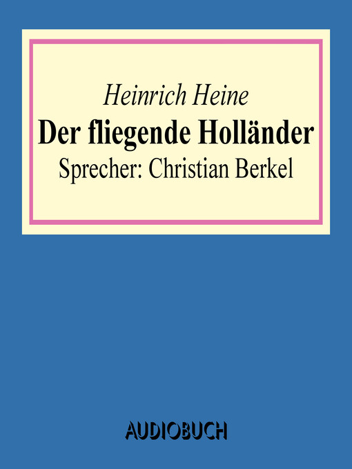 Title details for Der Fliegende Holländer by Heinrich Heine - Available